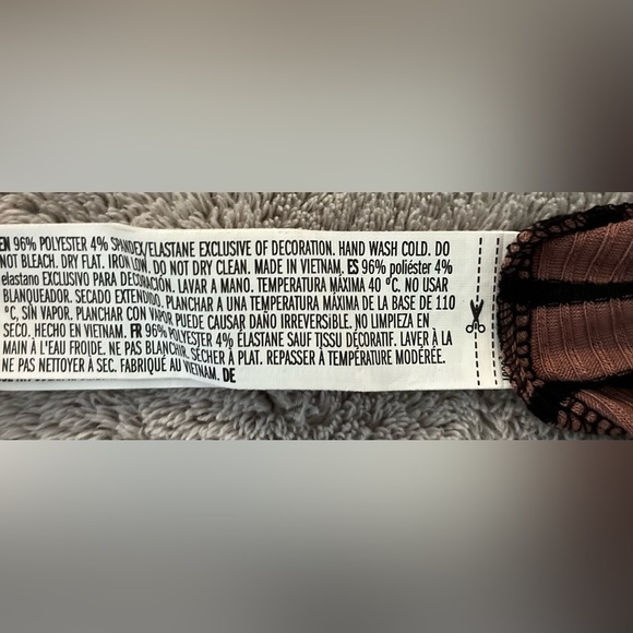 Forever 21 brown and black striped tank bodysuit, size L - Picture 7 of 7